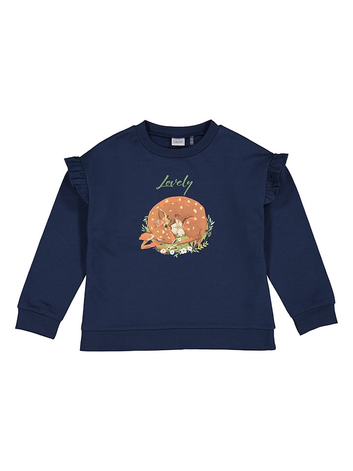 lamino Bluza w kolorze granatowym rozmiar: 146