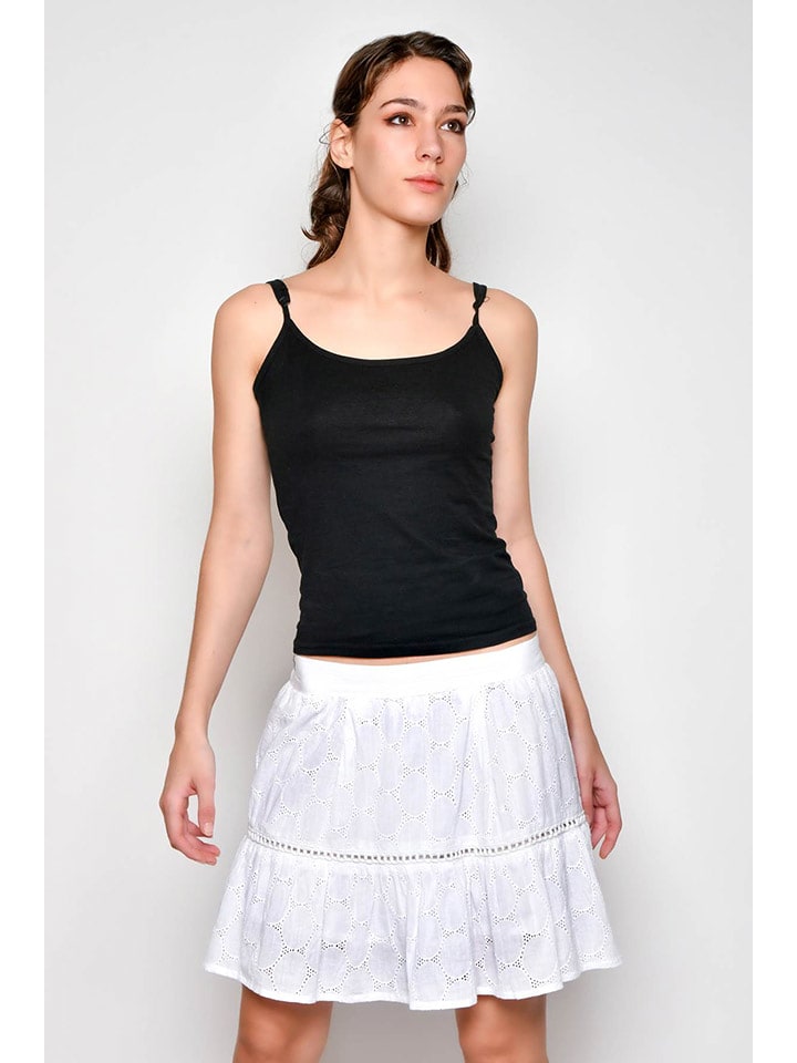 H.H.G. Spódnica w kolorze białym rozmiar: L