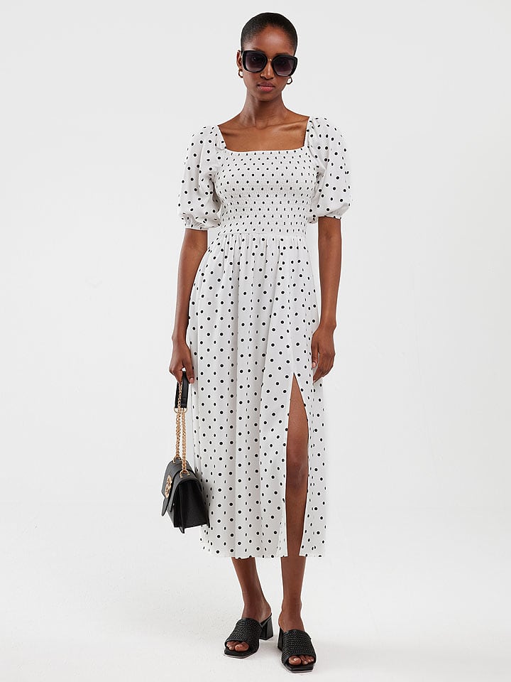 BIG STAR Sukienka w kolorze białym rozmiar: L