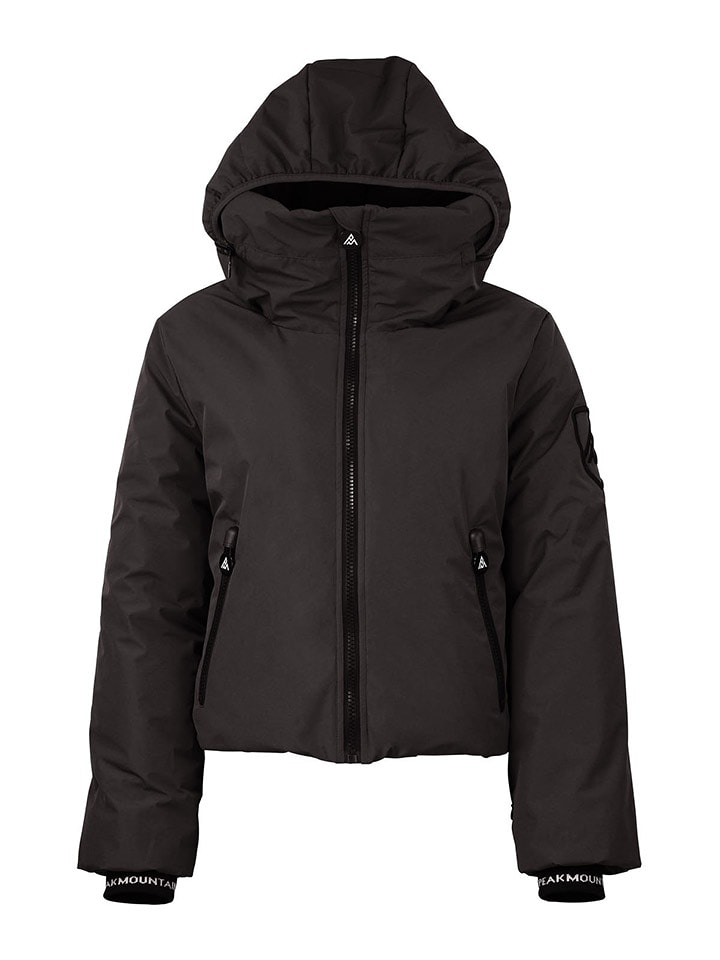 Peak Mountain Kurtka narciarska "Ally" w kolorze czarnym rozmiar: XL