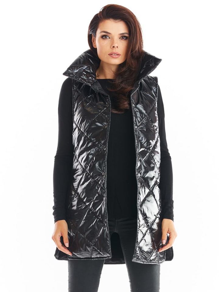 Awama Kamizelka w kolorze czarnym rozmiar: L/XL