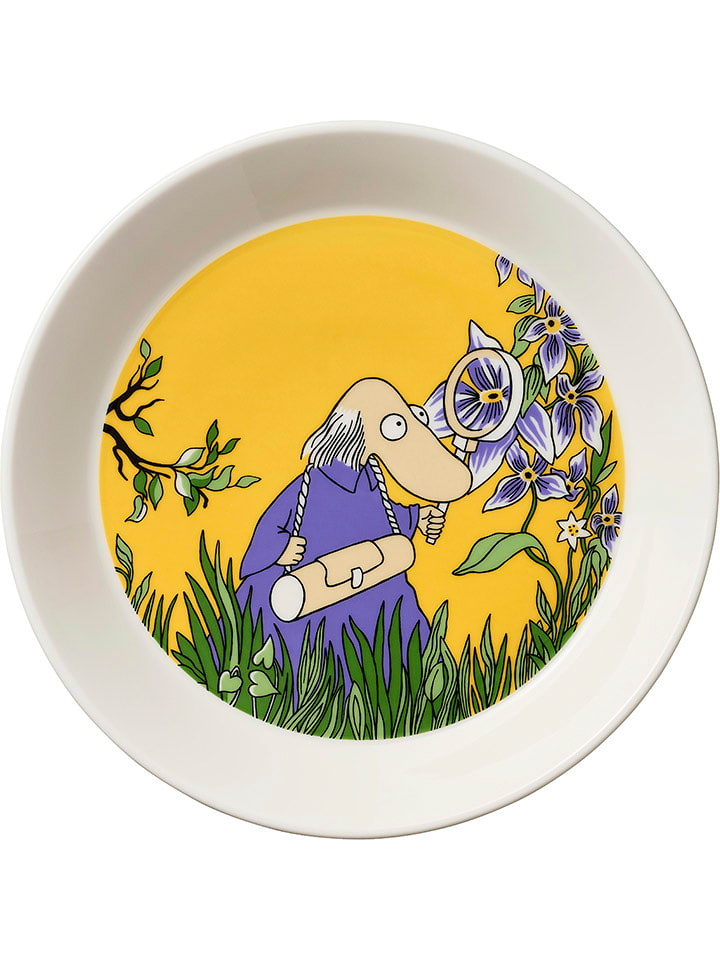 Moomin Talerzyk deserowy "Hemulen" w kolorze żółtym - Ø 19 cm rozmiar: onesize