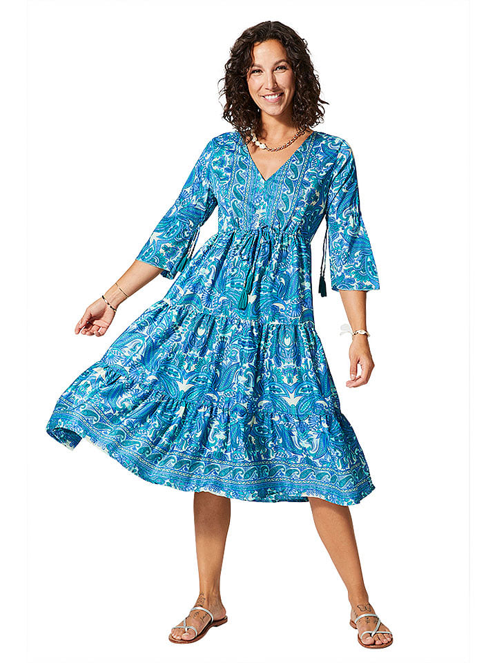 Aller Simplement Sukienka w kolorze niebieskim rozmiar: 38/40