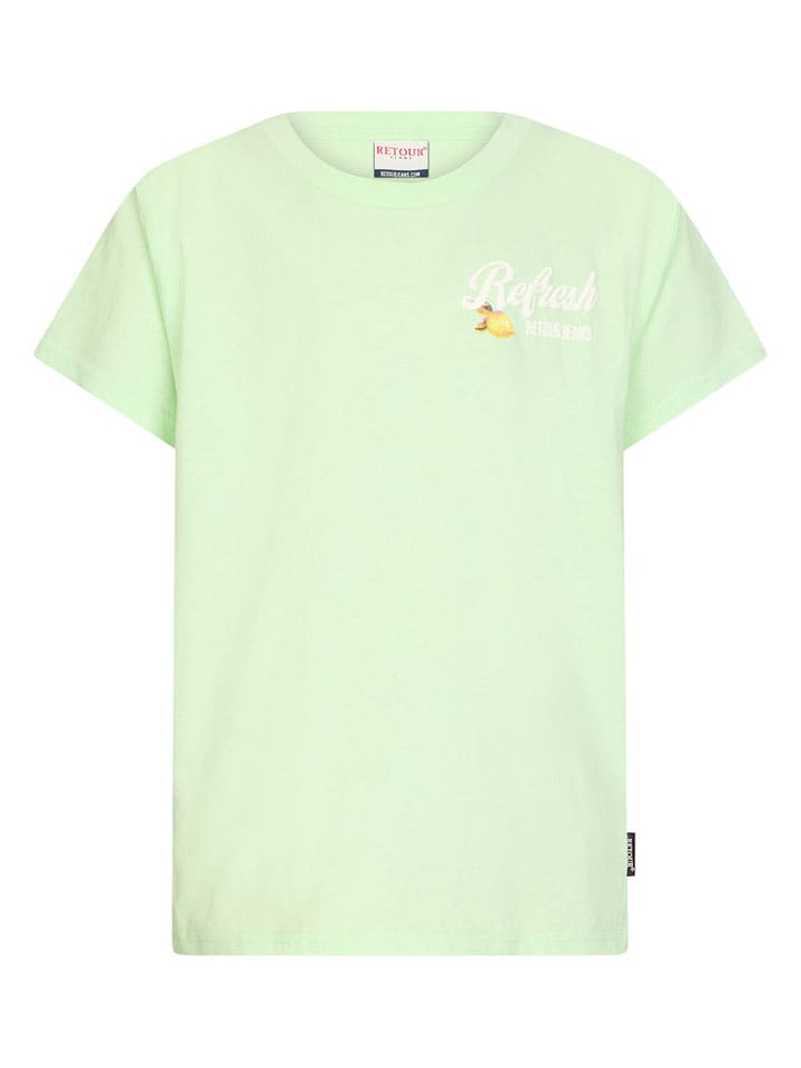 Retour Koszulka "Yuri" w kolorze zielonym rozmiar: 158/164