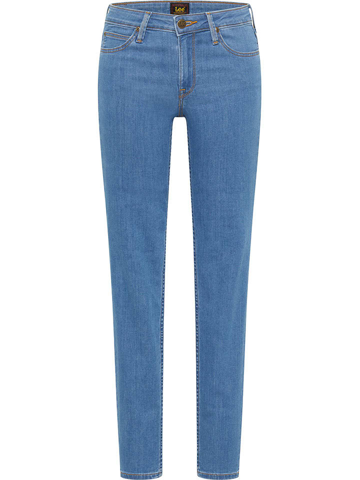 Lee Dżinsy "Scarlett" - Skinny fit - w kolorze błękitnym rozmiar: W30/L31