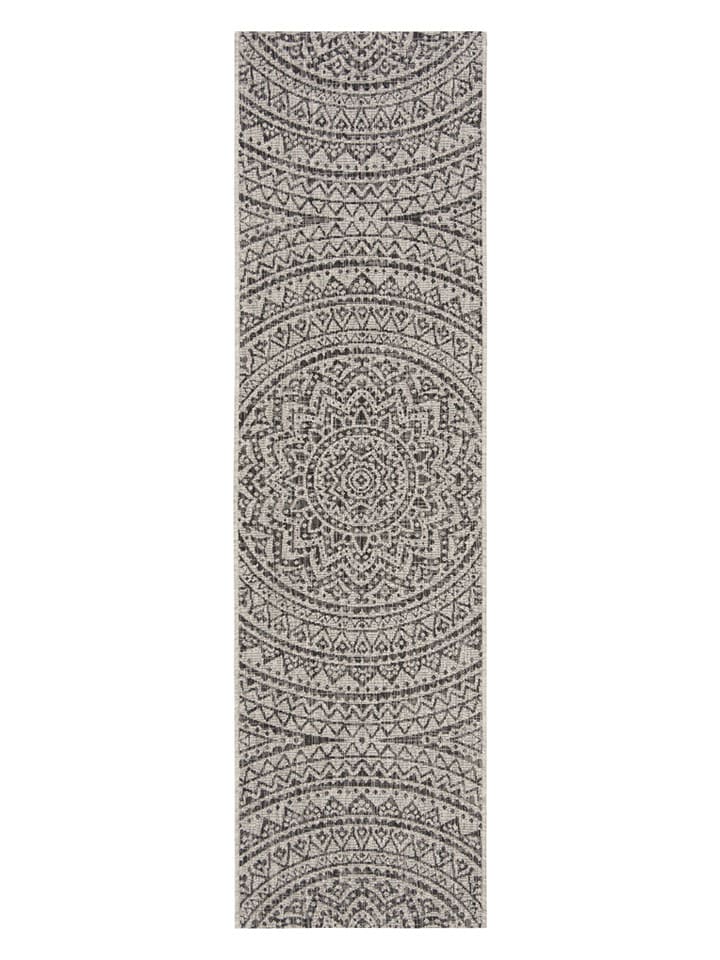 Safavieh Dywan "Courtryard" w kolorze szaro-czarnym rozmiar: 244x305 cm