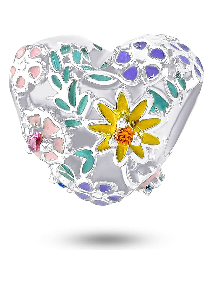 CHARM'S Srebrny charms z cyrkoniami rozmiar: onesize