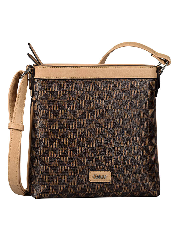 Gabor Bags Torebka "Barina" w kolorze ciemnobrązowym - 23 x 24 x 3 cm rozmiar: onesize