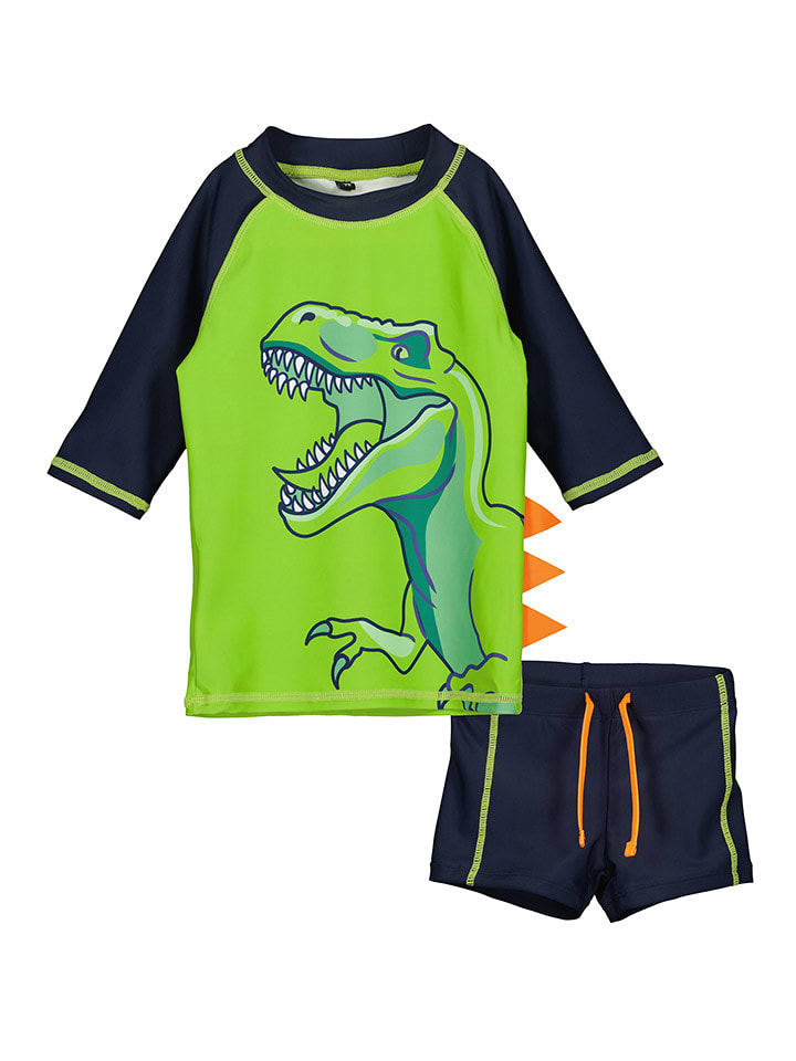 Blue Seven 2-częściowy zestaw kąpielowy w kolorze granatowo-zielonym rozmiar: 92/98