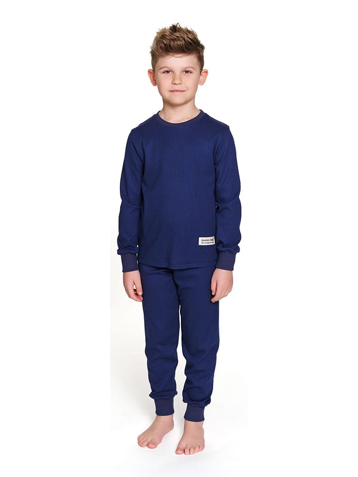 Doctor Nap Piżama w kolorze granatowym rozmiar: 122/128