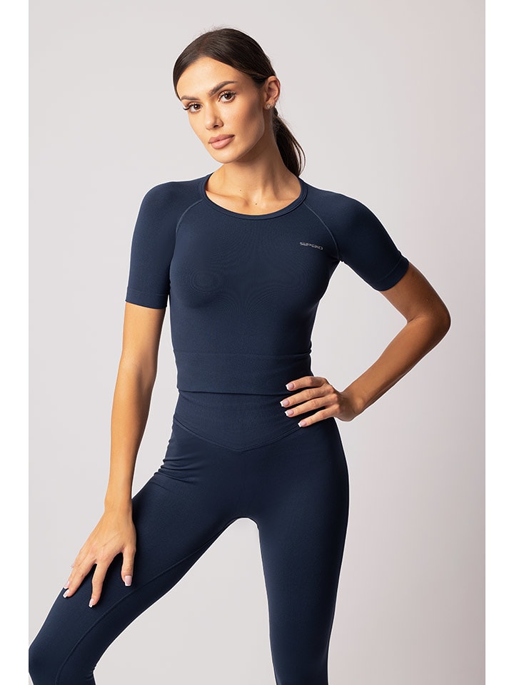 Spaio Koszulka sportowa "Adapt" w kolorze niebieskim rozmiar: L