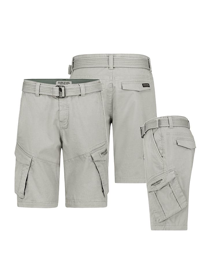 Sublevel Bermudy w kolorze jasnoszarym rozmiar: W31