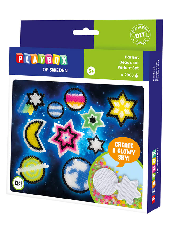 Playbox 2.000-częściowy zestaw koralików do prasowanek - 5+ rozmiar: onesize