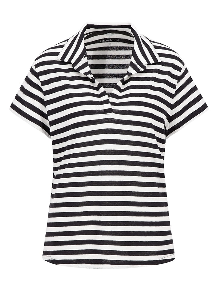 FYNCH-HATTON Koszulka w kolorze czarno-białym rozmiar: XS