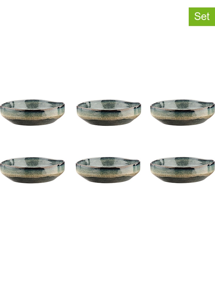 Björn Miski śniadaniowe (6 szt.) "Genesis" w kolorze beżowym - Ø 17 cm rozmiar: onesize