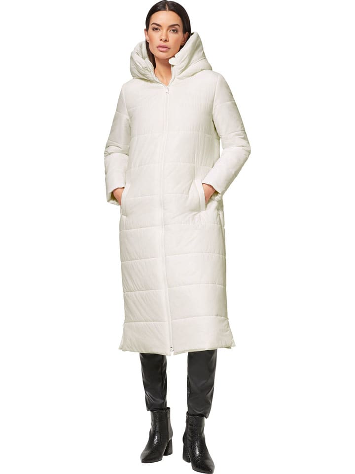 Heine Płaszcz pikowany w kolorze kremowym rozmiar: 36