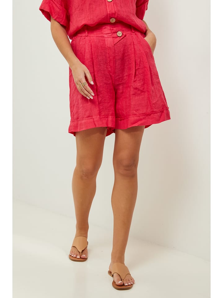 Lin Passion Szorty w kolorze czerwonym rozmiar: 38/40