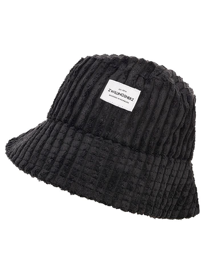 Zwillingsherz Kapelusz w kolorze antracytowym rozmiar: onesize