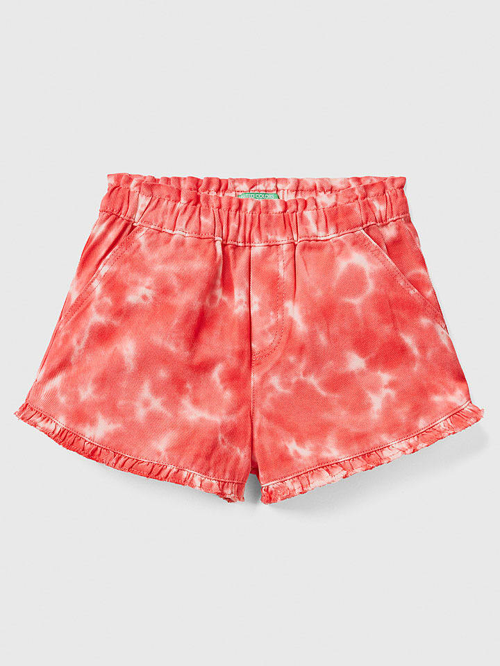 Benetton Szorty dżinsowe w kolorze różowym rozmiar: 130