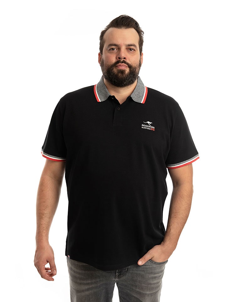 Roadsign Koszulka polo w kolorze czarnym rozmiar: 3XL