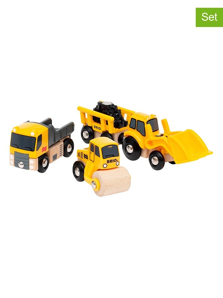 Brio 3-częściowy zestaw w kolorze żółtym - 3+ rozmiar: onesize