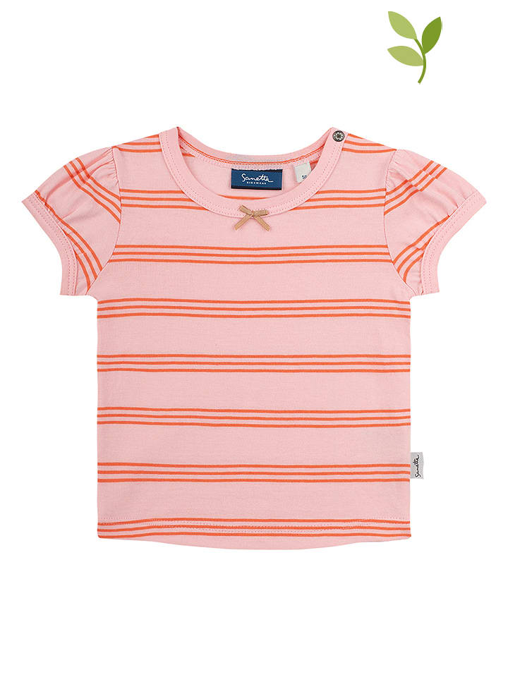 Sanetta Kidswear Koszulka w kolorze jasnoróżowo-czerwonym rozmiar: 80
