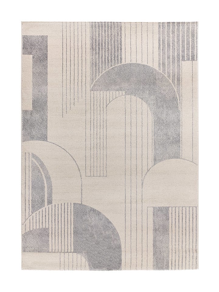 Atticgo Dywan "Porto" w kolorze kremowo-szarym rozmiar: 80x150 cm