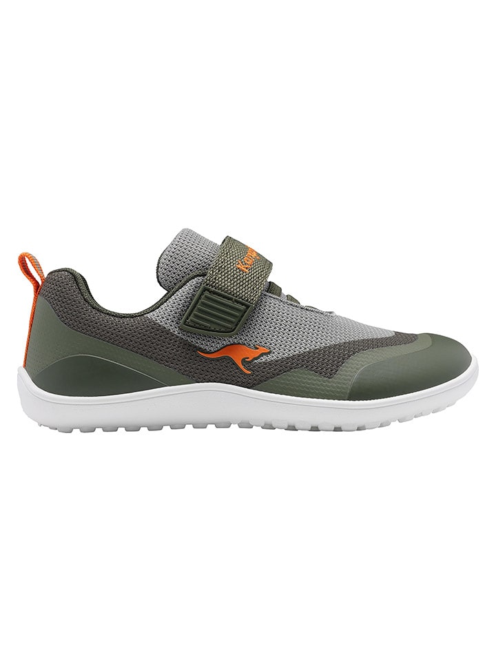 Kangaroos Buty "K-BFK Baremote EV" w kolorze szaro-oliwkowym do chodzenia na boso rozmiar: 28