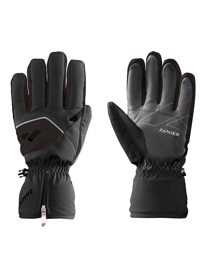 Zanier Rękawice narciarskie "Reith STX" w kolorze czarnym rozmiar: 8,5