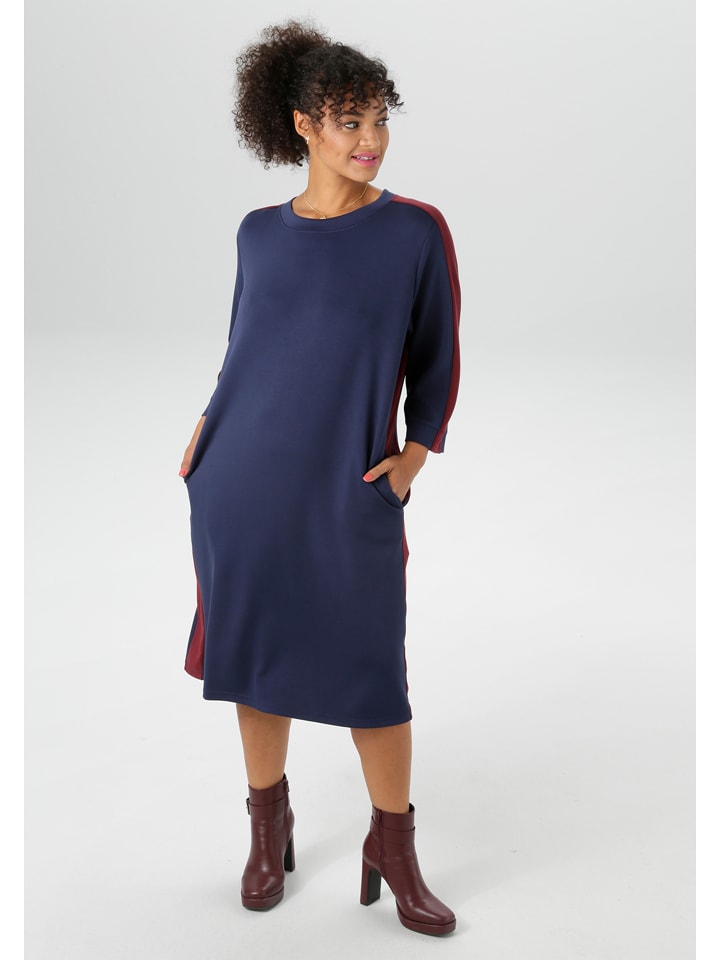 Aniston Sukienka w kolorze granatowym rozmiar: 50