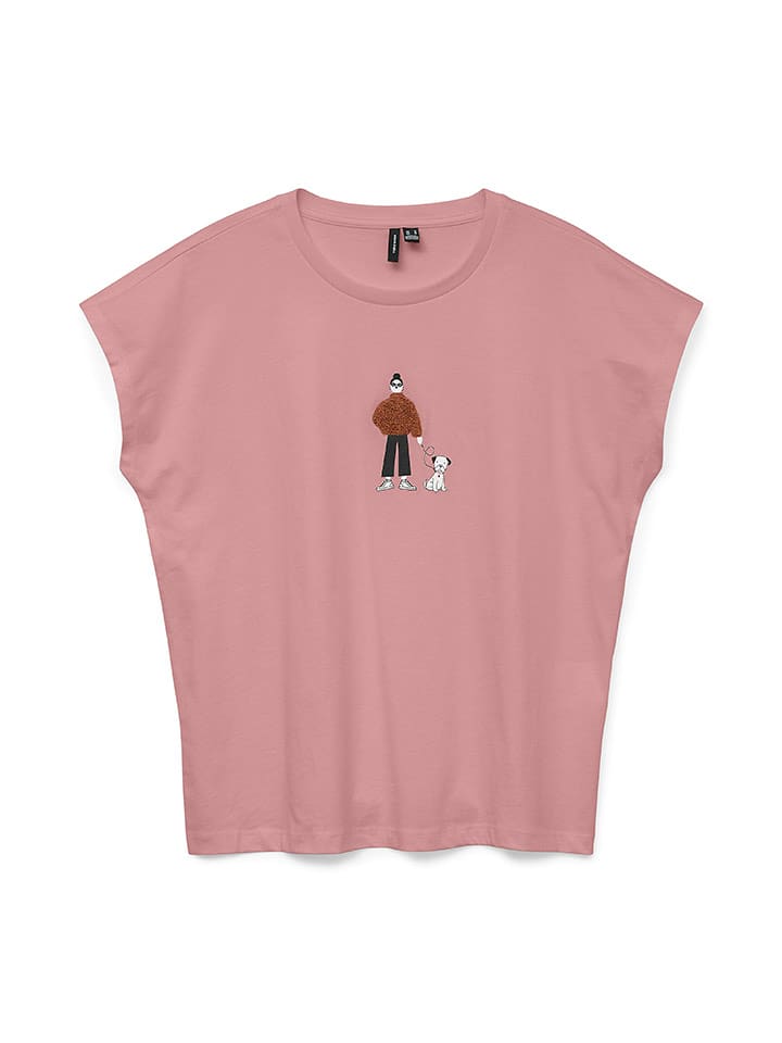 Vero Moda Koszulka w kolorze jasnoróżowym rozmiar: M