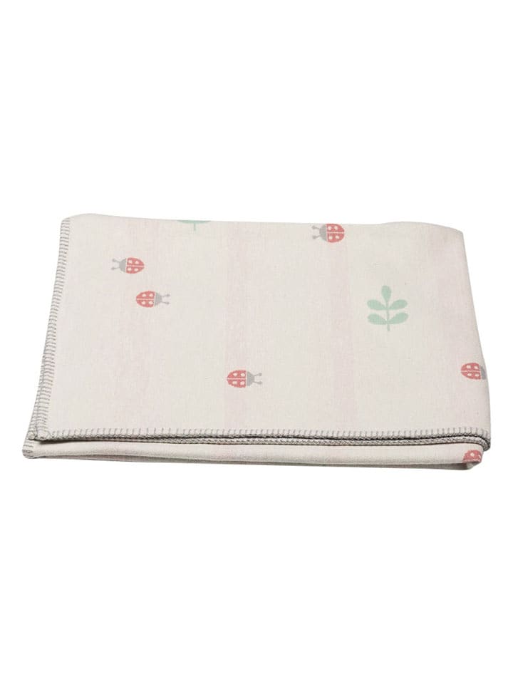 David Fussenegger Kocyk w kolorze kremowym rozmiar: 100x150 cm