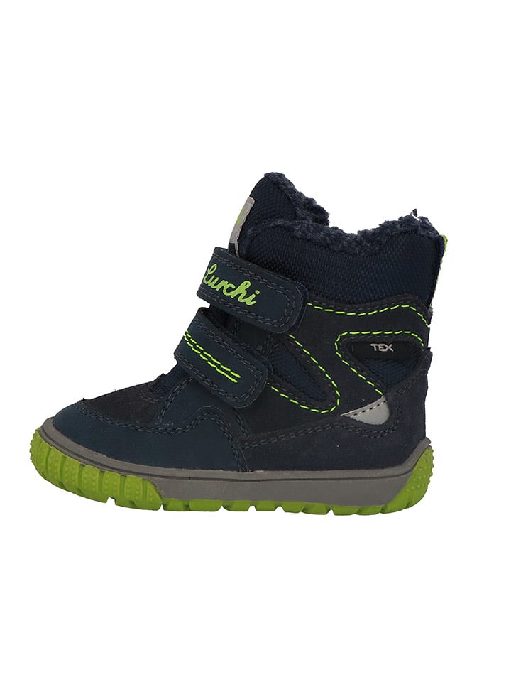 Lurchi Kozaki zimowe "Jaufen" w kolorze granatowym rozmiar: 20