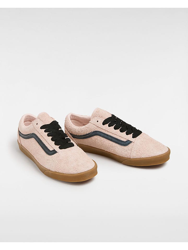 Vans Skórzane sneakersy w kolorze jasnoróżowym rozmiar: 39