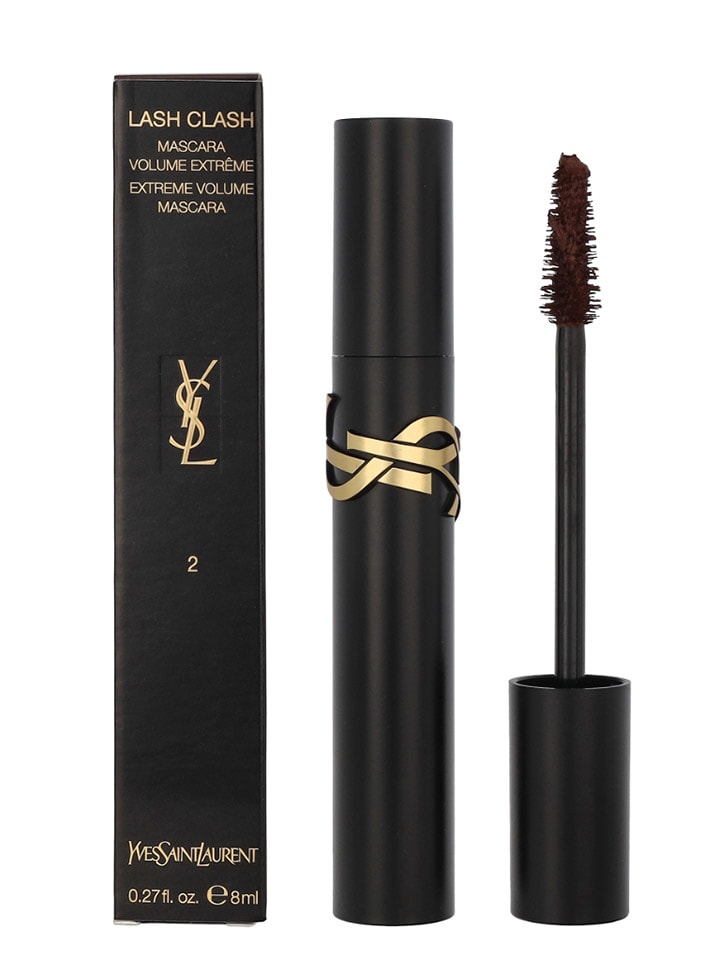 Yves Saint Laurent Tusz do rzęs "Lash Clash - #02 Brown" - 8 ml rozmiar: onesize