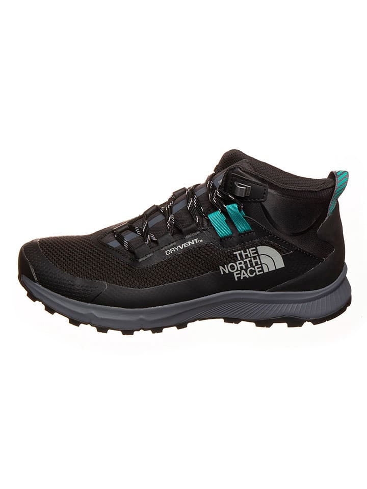 The North Face Buty turystyczne "Cragstone Mid" w kolorze czarno-turkusowym rozmiar: 40