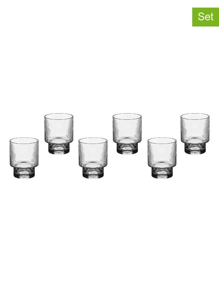 Björn Szklanki (6 szt.) "Linje" - 300 ml rozmiar: onesize