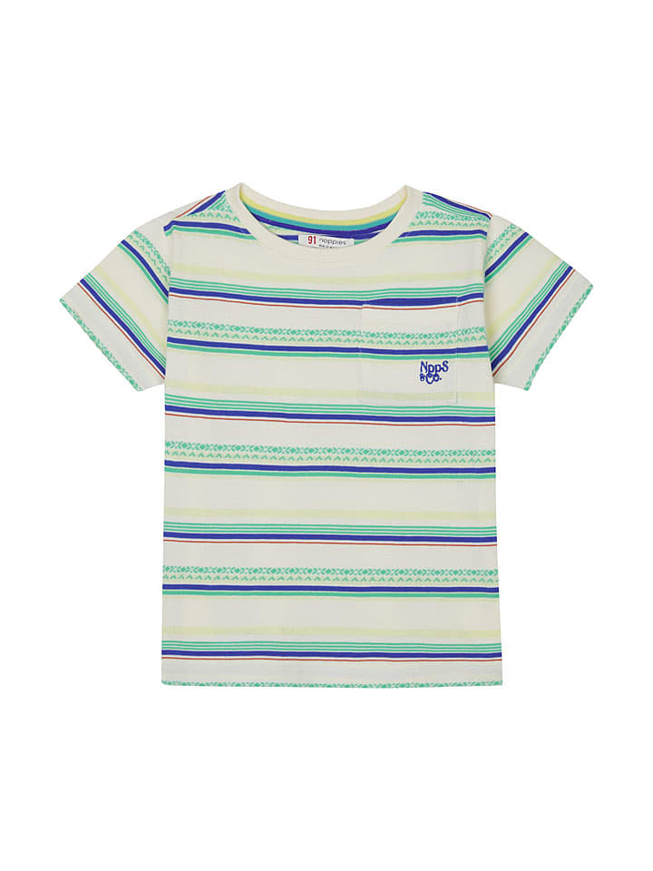 Noppies Koszulka "Luga" w kolorze kremowym rozmiar: 134