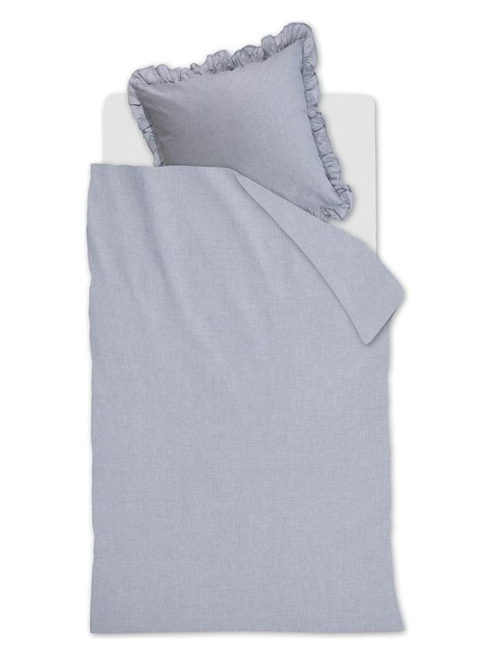 At Home Komplet pościeli "Flamboyant" w kolorze błękitnym rozmiar: 155x220 cm