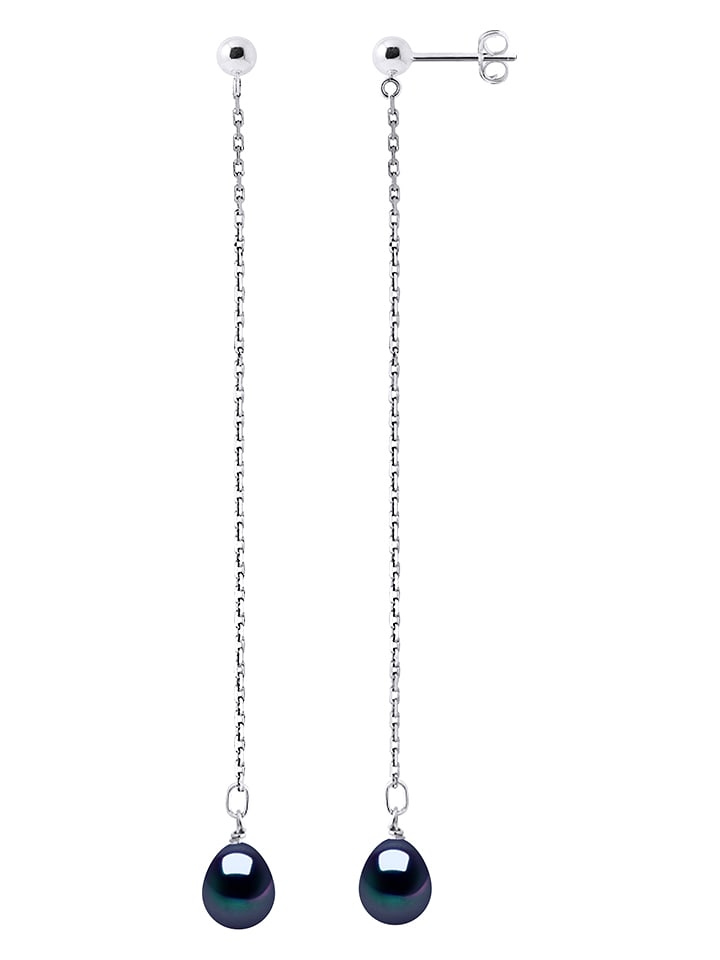 Pearline Srebrne kolczyki-wkrętki z perłami rozmiar: onesize