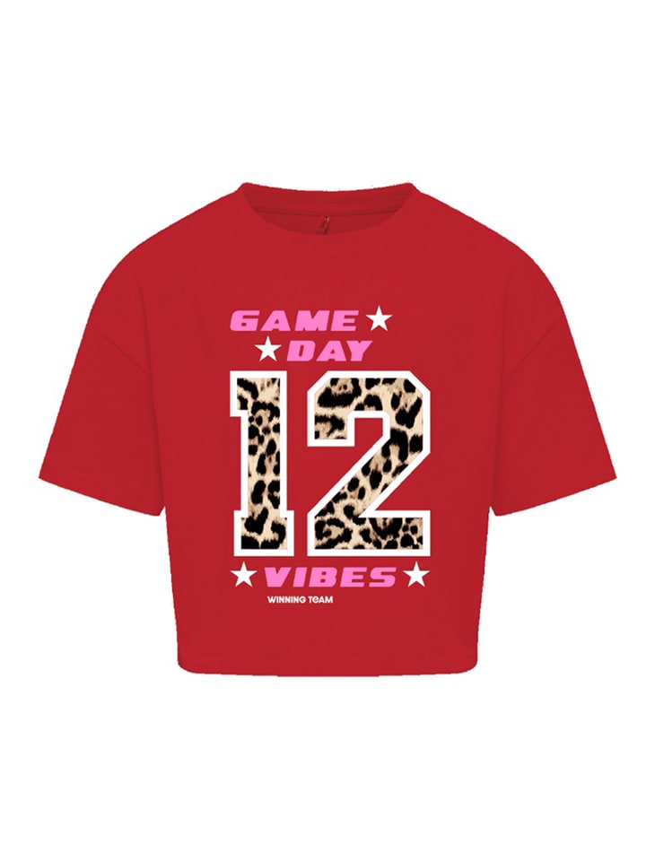 KIDS ONLY Koszulka w kolorze czerwonym rozmiar: 122/128