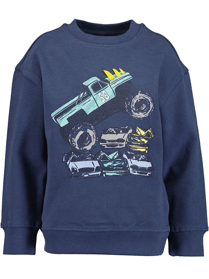 Blue Seven Bluza w kolorze granatowym rozmiar: 98