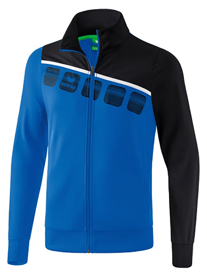 erima Kurtka sportowa "5-C" w kolorze niebiesko-czarnym rozmiar: M