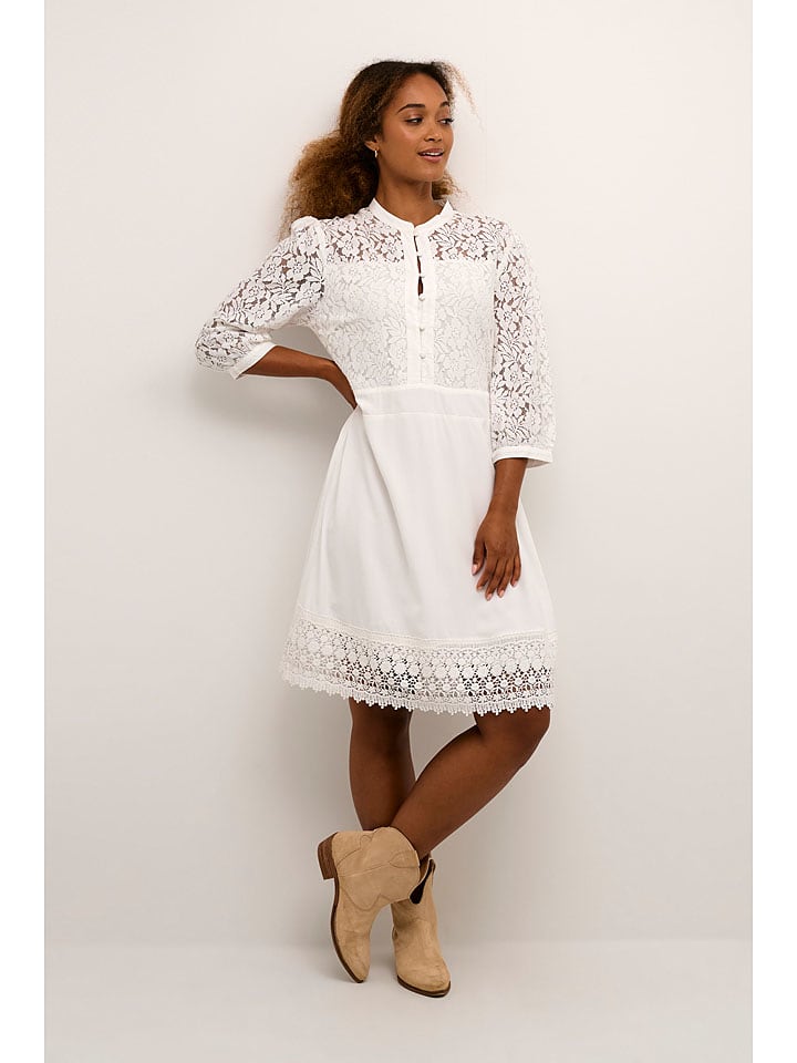 Cream Sukienka w kolorze białym rozmiar: 42