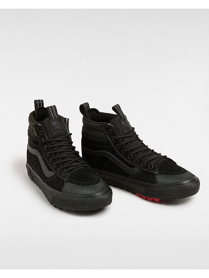 Vans Skórzane sneakersy w kolorze czarnym rozmiar: 40,5