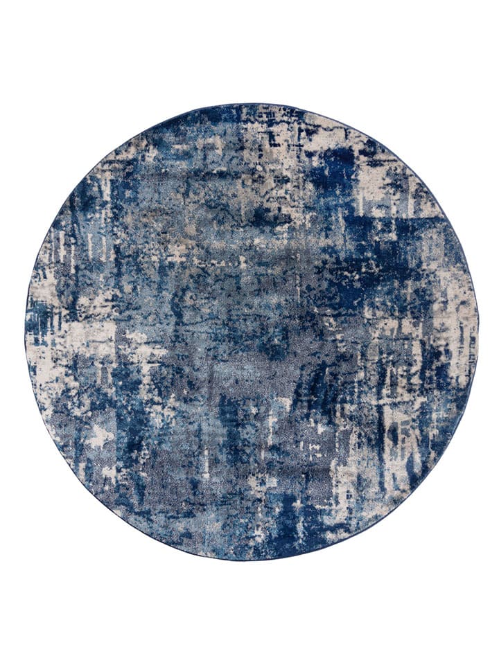 Flair Rugs Dywan "Wonderlust" w kolorze granatowym rozmiar: 160x160 cm
