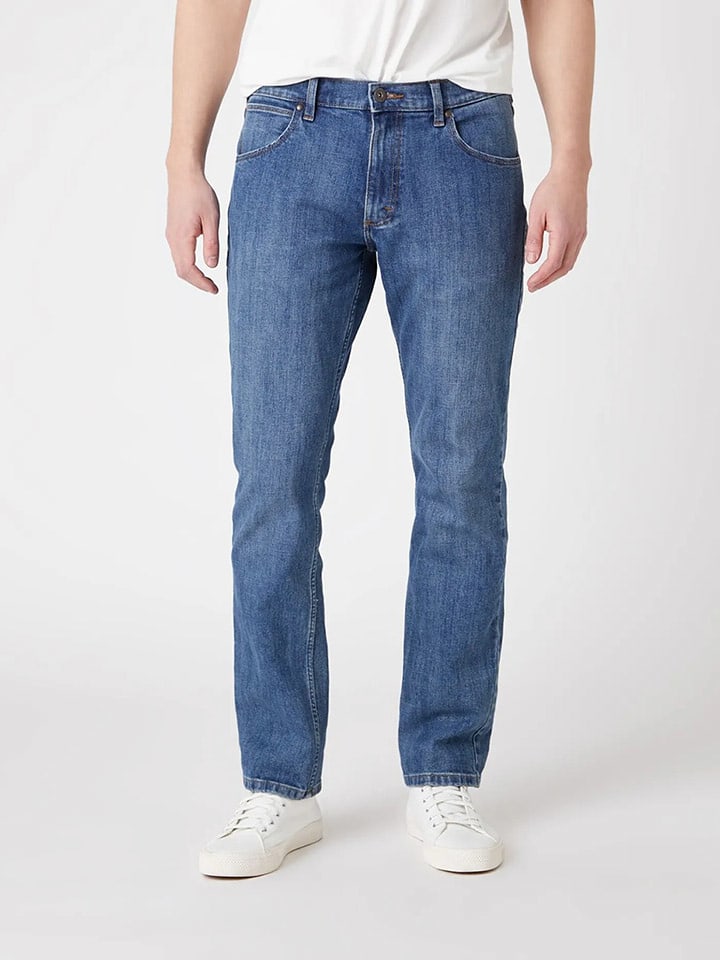 Wrangler Dżinsy - Regular fit - w kolorze niebieskim rozmiar: W30/L30