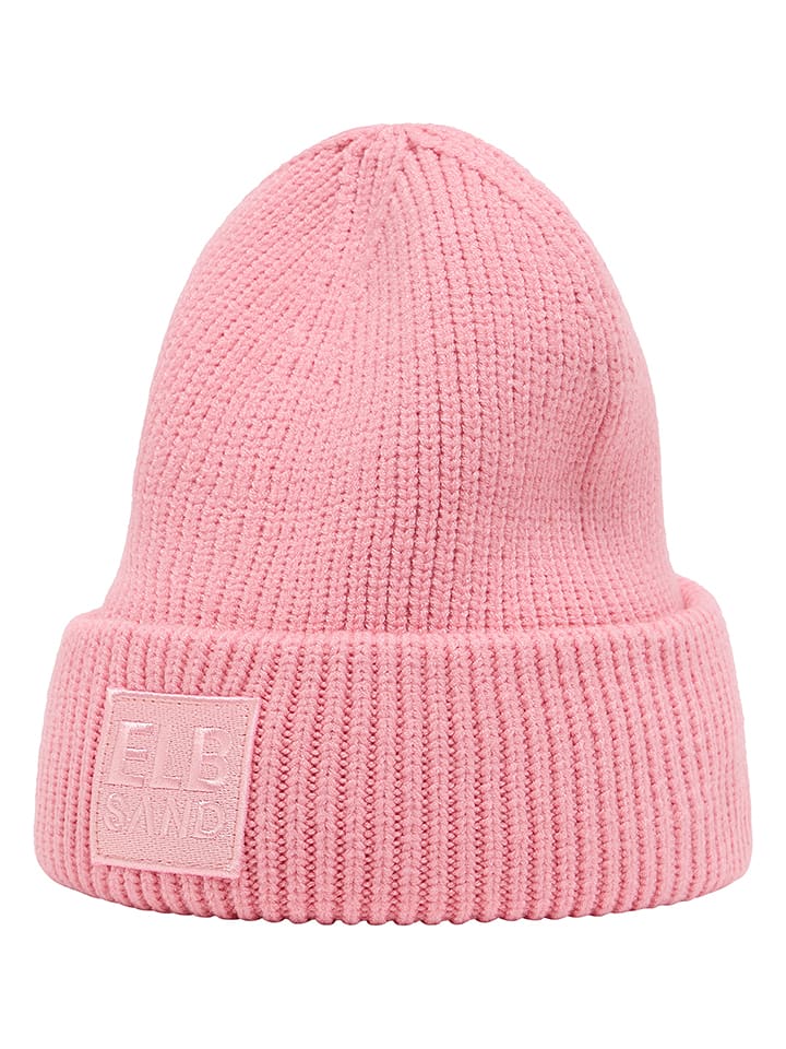 ELBSAND Czapka beanie "Nora" w kolorze różowym rozmiar: onesize