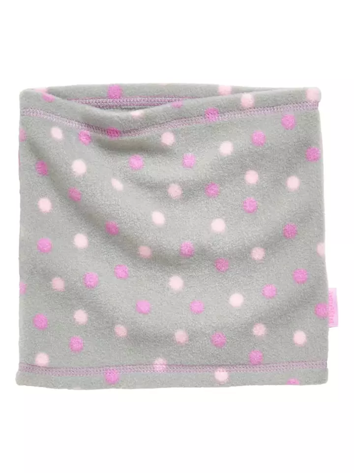 Playshoes Polarowy szal-koło w kolorze szarym - 23 x 23 cm rozmiar: onesize