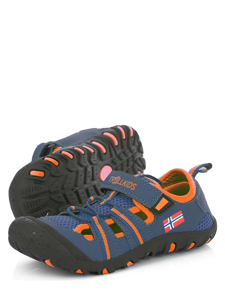 Trollkids Półsandały "Sandefjord" w kolorze granatowym rozmiar: 31